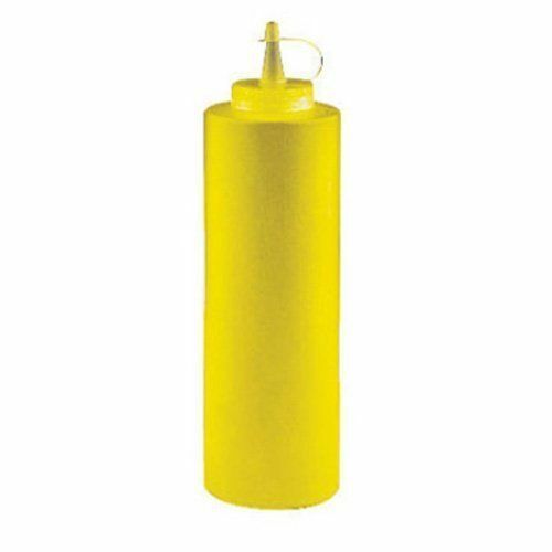 DOSATORE GIALLO MAIONESE FLACONE BIBERON SQUEEZE BOTTLE CON TAPPO 0,72LT PADERNO