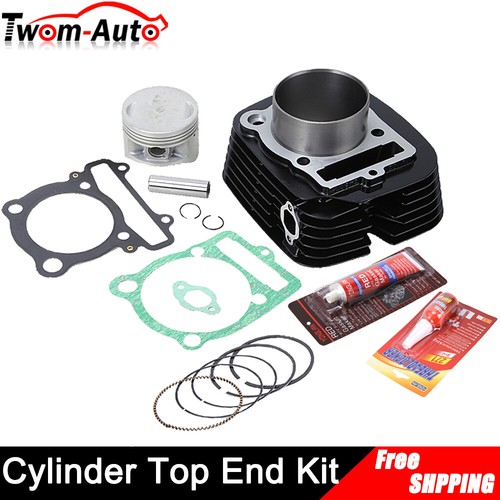83mm Cylinder Piston Gasket Top End Kit for Yamaha Wolverine 350 YFM350 95-2009 - Picture 3 of 13