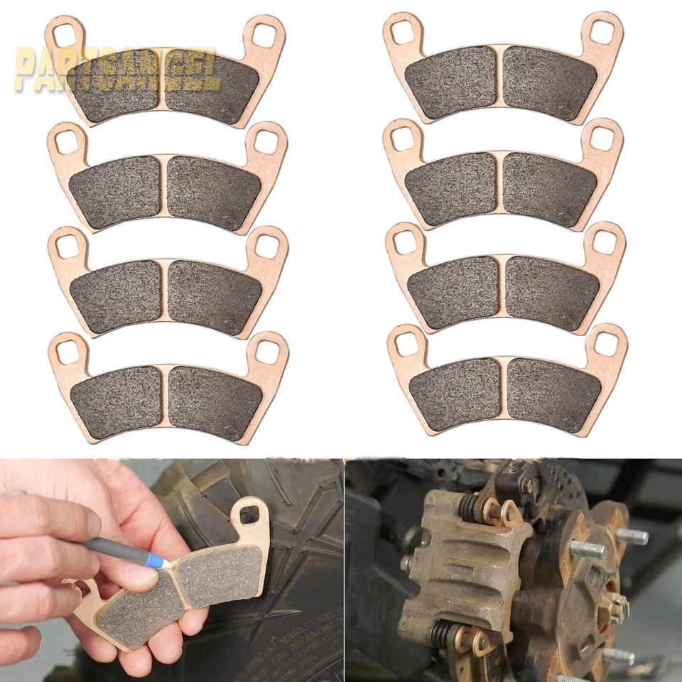 Pastillas de freno sinterizadas F+R para Polaris RZR 1000 XP, Ranger Crew 700 900 y RZR-4 XP Foto 2 de 4