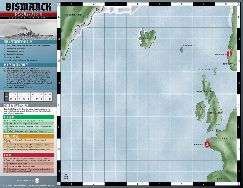 Worthington Games Bismarck Solitaire: Deluxe Edition NISW Fast Shipping - Image 3 of 3