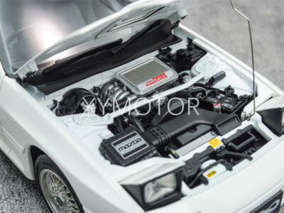 WHELART 1/18 Mazda Savanna RX-7 FC3S infinite RX7 White Diecast