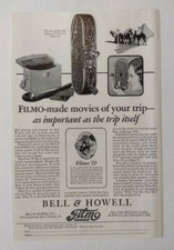 1928 Bell  Howell Filmo Camera Advertisement Chicago, Illinois