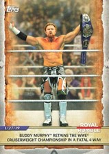 2020 Road to Wrestlemania Base #8 Buddy Murphy Retains the WWE Cruiserweight