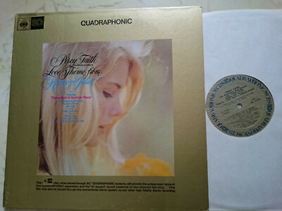 QUADRO PERCY FAITH Love Theme from Romeo and Juliet *US CBS 70s LP*NM*
