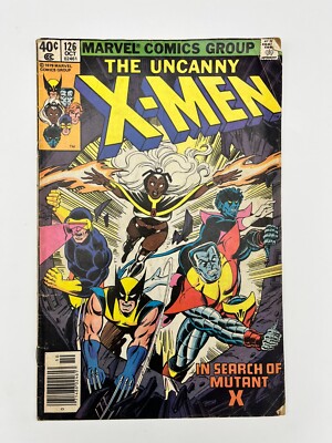Uncanny X-Men #126 Mutant X, Proteus, Mastermind, Newsstand Ed. (1979)