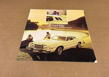 Original 1976 Ford Elite Sales Brochure sales...