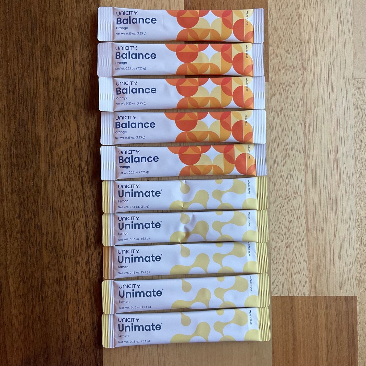 Unicity Feel Great System - Orange, Berry Balance or Lemon Unimate