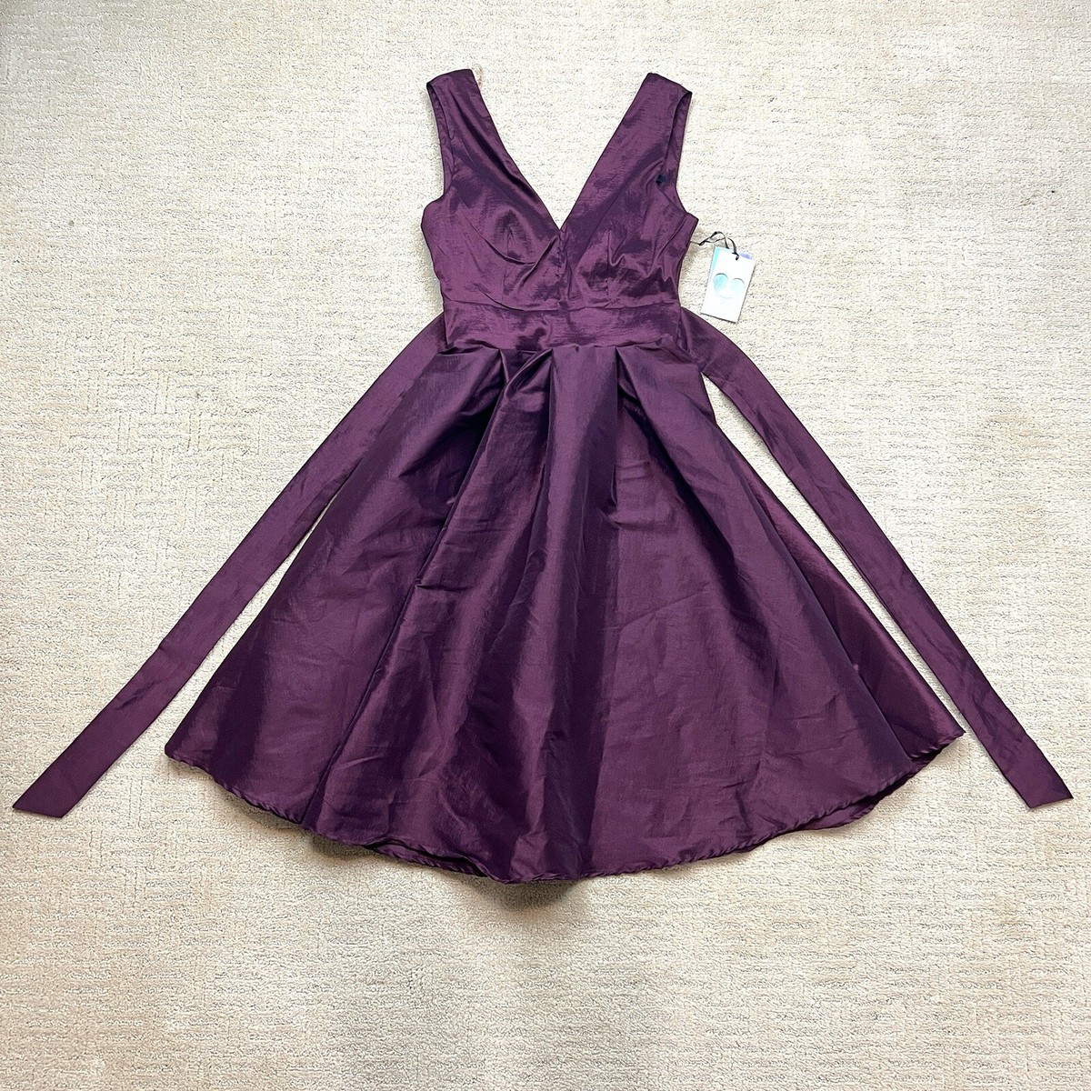 open lace back dress Immortelle Gown — Marie Antoinette–Inspired 18th Century Corset Gown in Iris Purple Empress: (L/XL) Corset Size 30-34 / Dupioni Silk / Serpentine main image 0