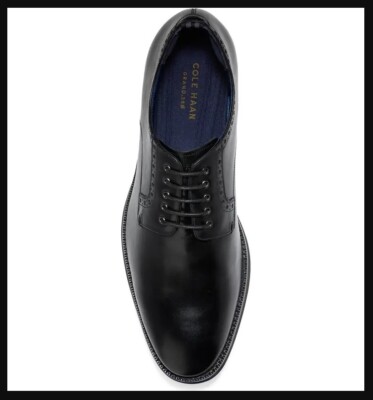 Cole Haan Jefferson Grand 2.0 Plain Toe Derby (Men) BLACK | eBay display picture 1