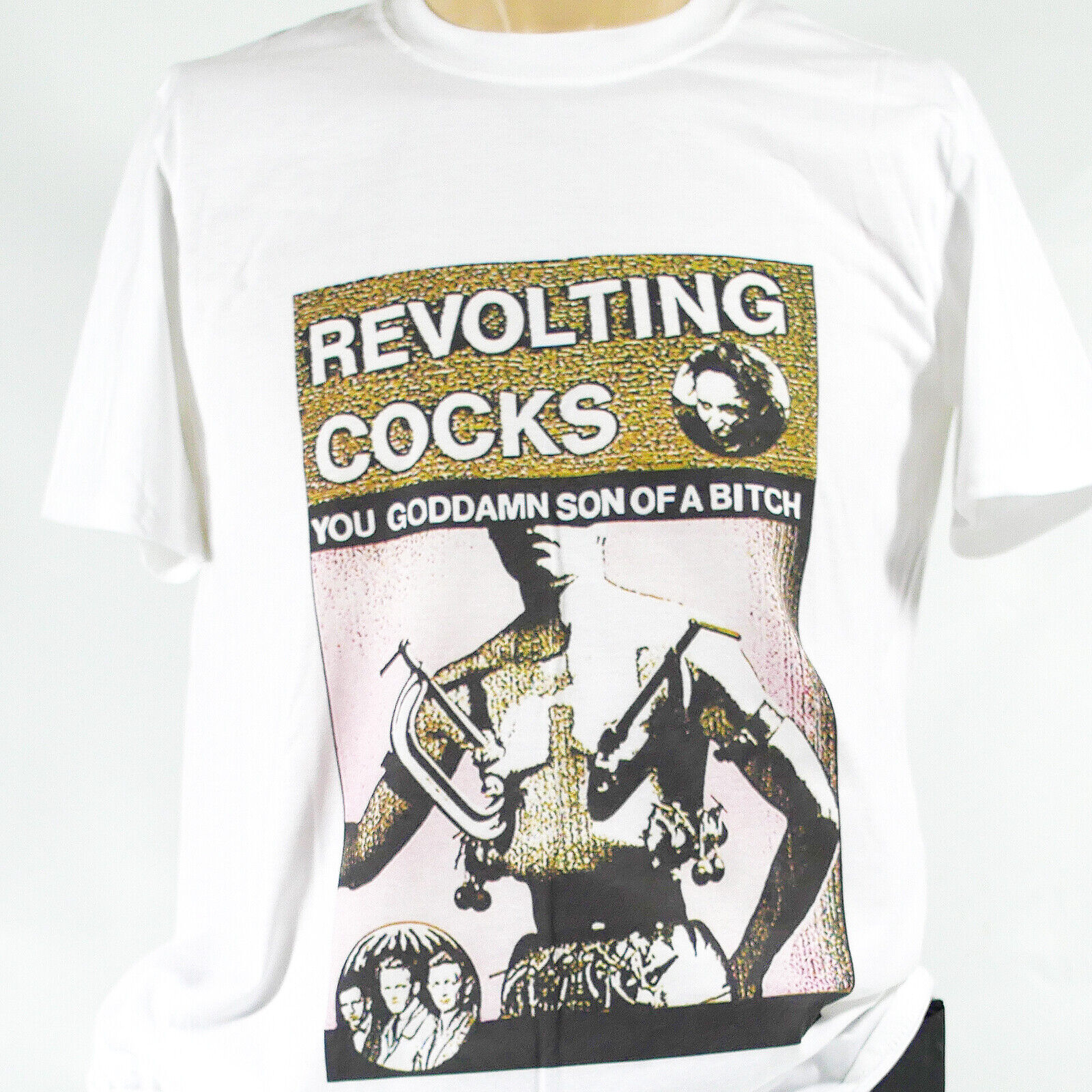 80s レア Revolting Cocks Tシャツ バンドT RevCo-
