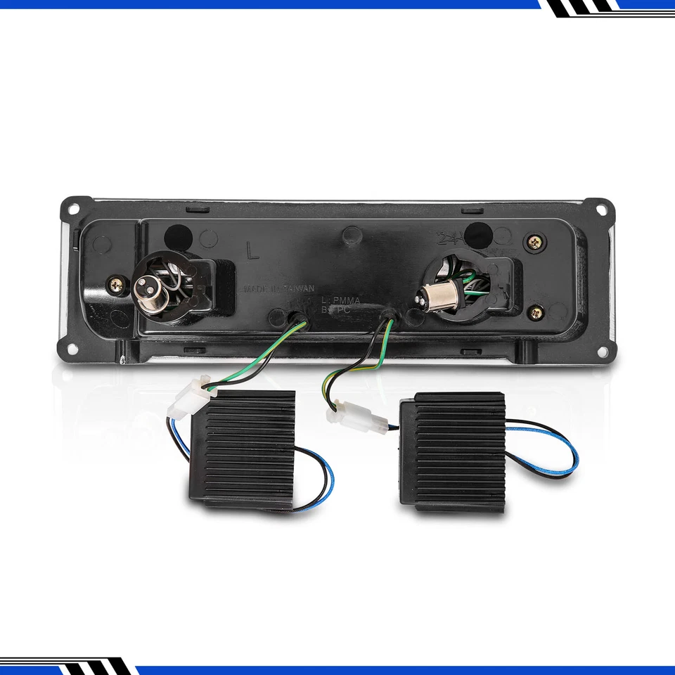 88-98 GMC Chevy C10 C/K 1500/2500/3500 Pickup LED Parking Signal Bumper Lights - Image 2 of 4