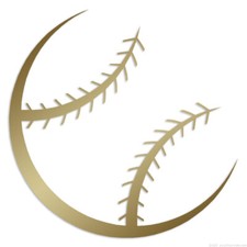 Baseball - Decal Sticker - Multiple Colors & Sizes - ebn6736