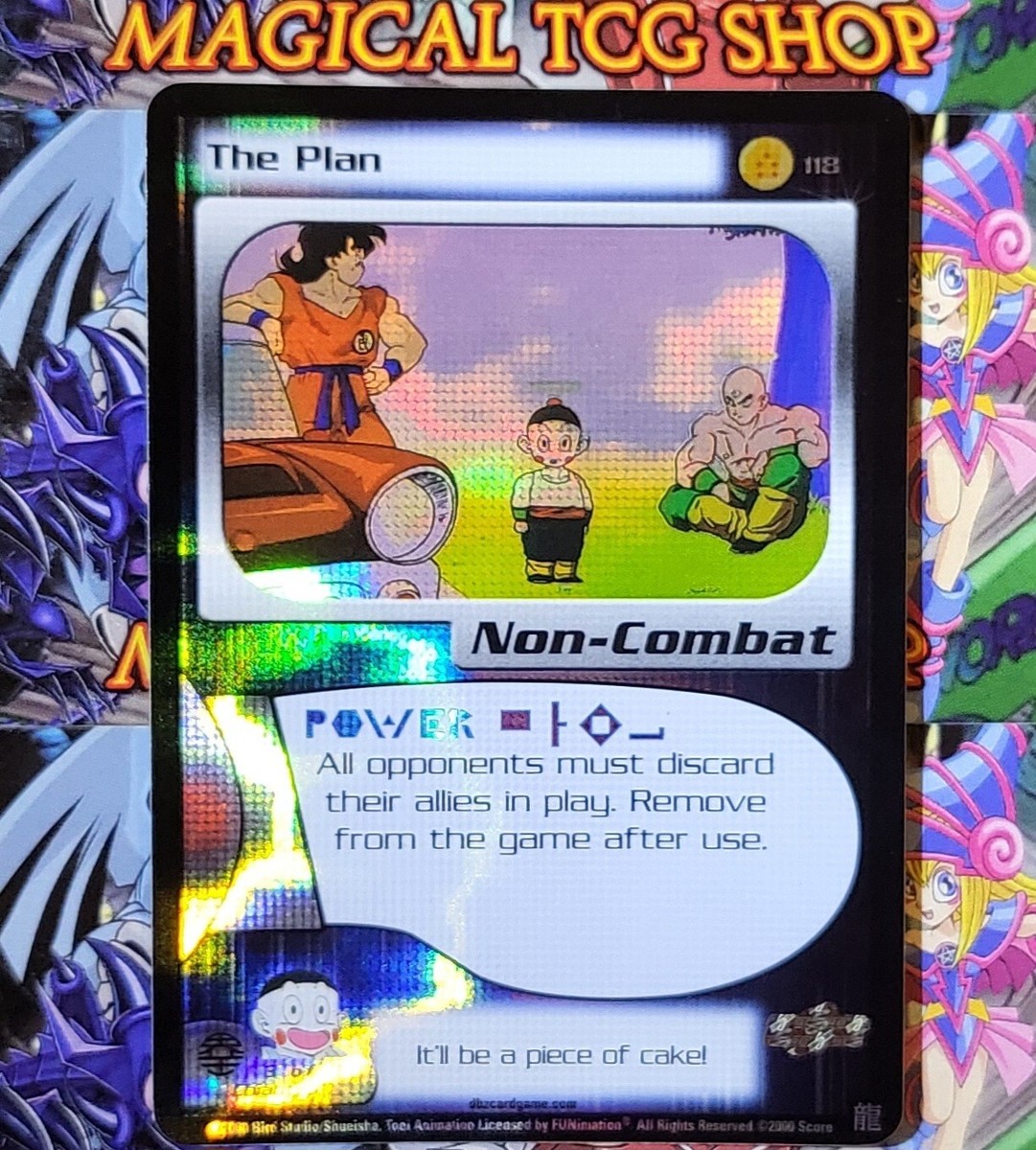 Dragon Ball Z DBZ CCG The Plan Frieza Saga Limited Rare Foil #118