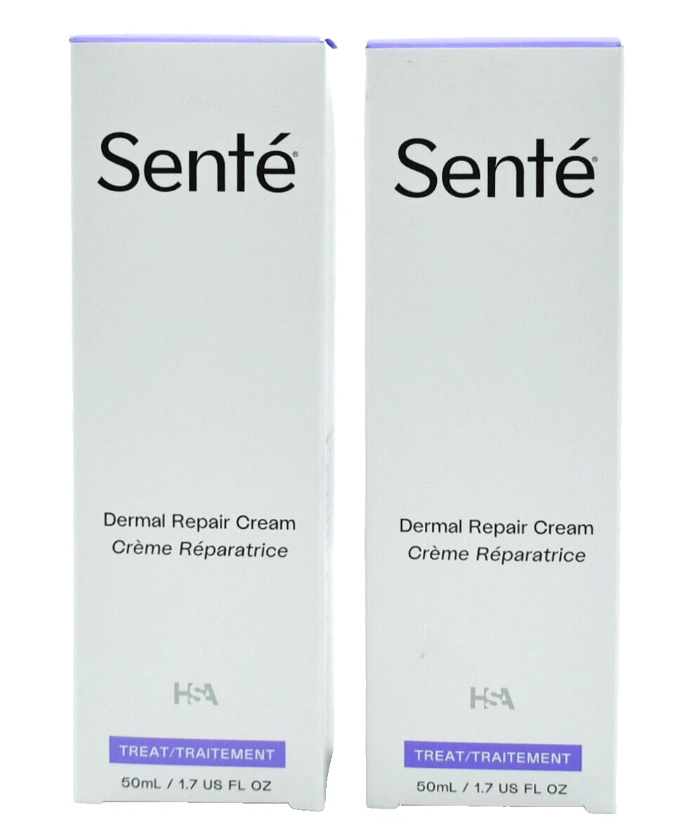 Sente Dermal Repair Cream - 1.7 fl oz / 50ml *New In Box* [ 2 Pack] Exp 2028