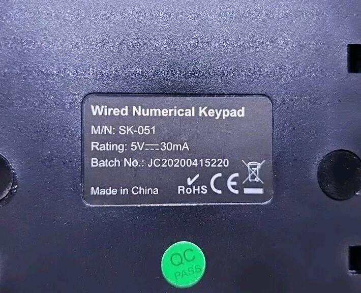 JELLY COMB USB Numeric Keypad PC and Laptops Quiet Soft Touch Plug & Play Open - Image 4 of 4