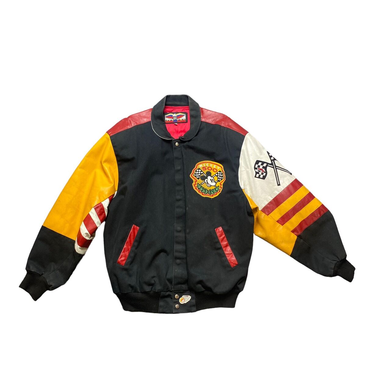 Vintage Mickey 500 Racing Disney Leather Jeff Hamilton Vintage Mickey 500 Racing Disney Leather Jeff Hamilton