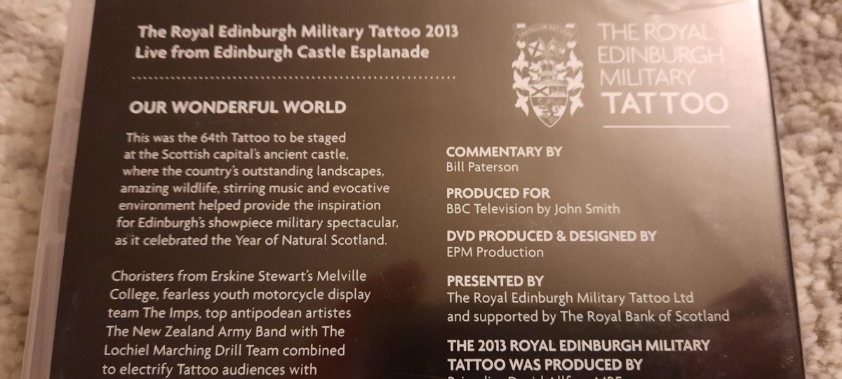 (未使用･未開封品)2013 Edinburgh Military Tatt [DVD] The Royal Edinburgh Military Tattoo 2013 (All Region DVD, NTSC