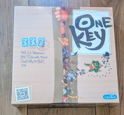 One Key - Kooperatives Brett-/Kartenspiel - Libellud (2019) Brandneu & Versiegelt