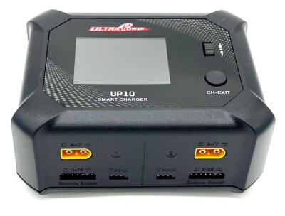 Ultra Power UP10 AC 100W - DC 2X100W Dual Port Multi-Chemistry Smart Charger