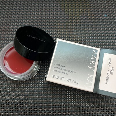 1 Mary Kay Cheek Glaze Pomegranate/Grenade Full Size #033568 - NIB NEW Old Stock