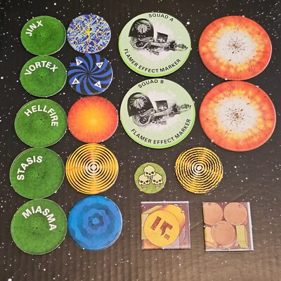 GW Space Hulk Tile Token Deathwing Genestealer