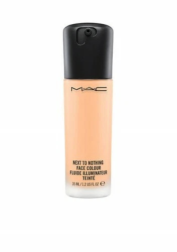 MAC NEXT TO NOTHING FACE COLOUR ILLUMINATEUR 1.2 OZ MEDIUM LIQUID FOUNDATION NEW
