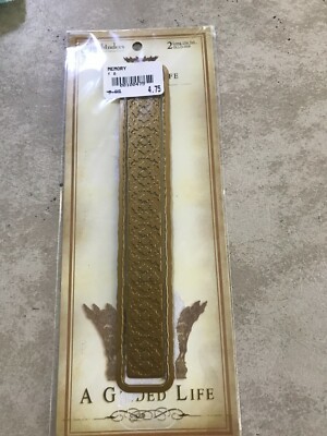 Spellbinders ''A Gilded LIfe'' 2 Long Die Set-Embossing, Cutting Dies-Used, EUC