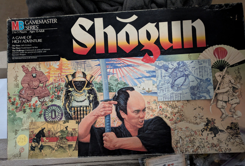MB Spiele Gamemaster Series Shogun Brettspiel alias Samurai Swords -100% komplett
