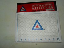 Vintage Leading Edge Model D Word Processing Master Disk 5.25 Floppy Disk