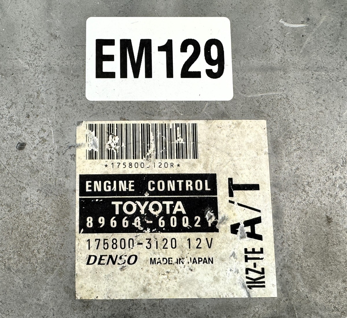Toyota Land cruiser 2000-2002 KZJ95 Engine Computer 1KZTE