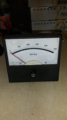 API INSTRUMENTS  503-X SHIELDED METER  53-0003-7502, 0-5000 RPM