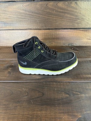 Nike ACG Kingman Black Suede Lace Up Boots Men Size 12