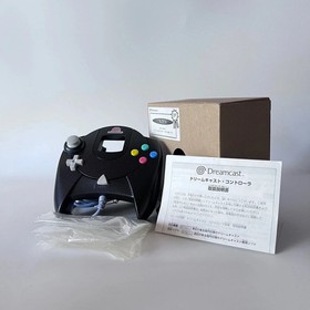 SEGA Dreamcast Controller Carbon Black HKT-7700 Box Set Limited Excellent DC JP