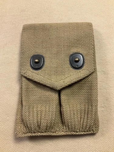WW 1 US Military .45 Double Magazine Pouch Mills