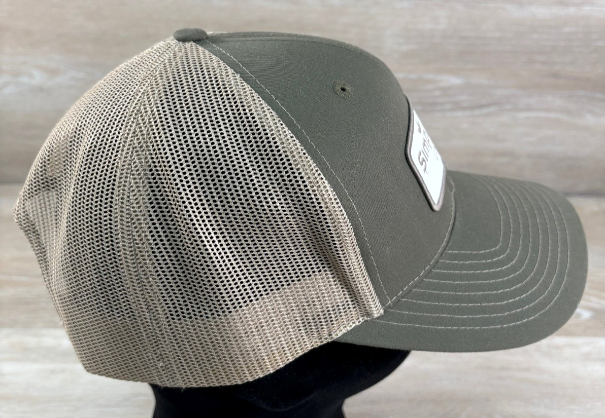 SIMPLOT UNIVERSITY Mesh Back Snapback  Hat Olive/… - image 2