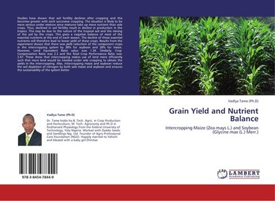Grain Yield and Nutrient Balance Vadlya Tame (Ph. D)