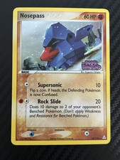 2006 Pokemon Nosepass 25/110 Holo Ex Holon Phantoms STAMPED on eBay