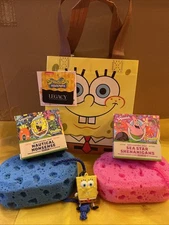SpongeBob Nautical Nonsense & Sea Star Dr. Squatch Briccs Gift Set & 1 FIGURE
