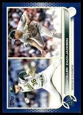 Zach Jackson / Adam Oller RCOM 2022 Topps Update #US254 Athletics SEE SCAN!