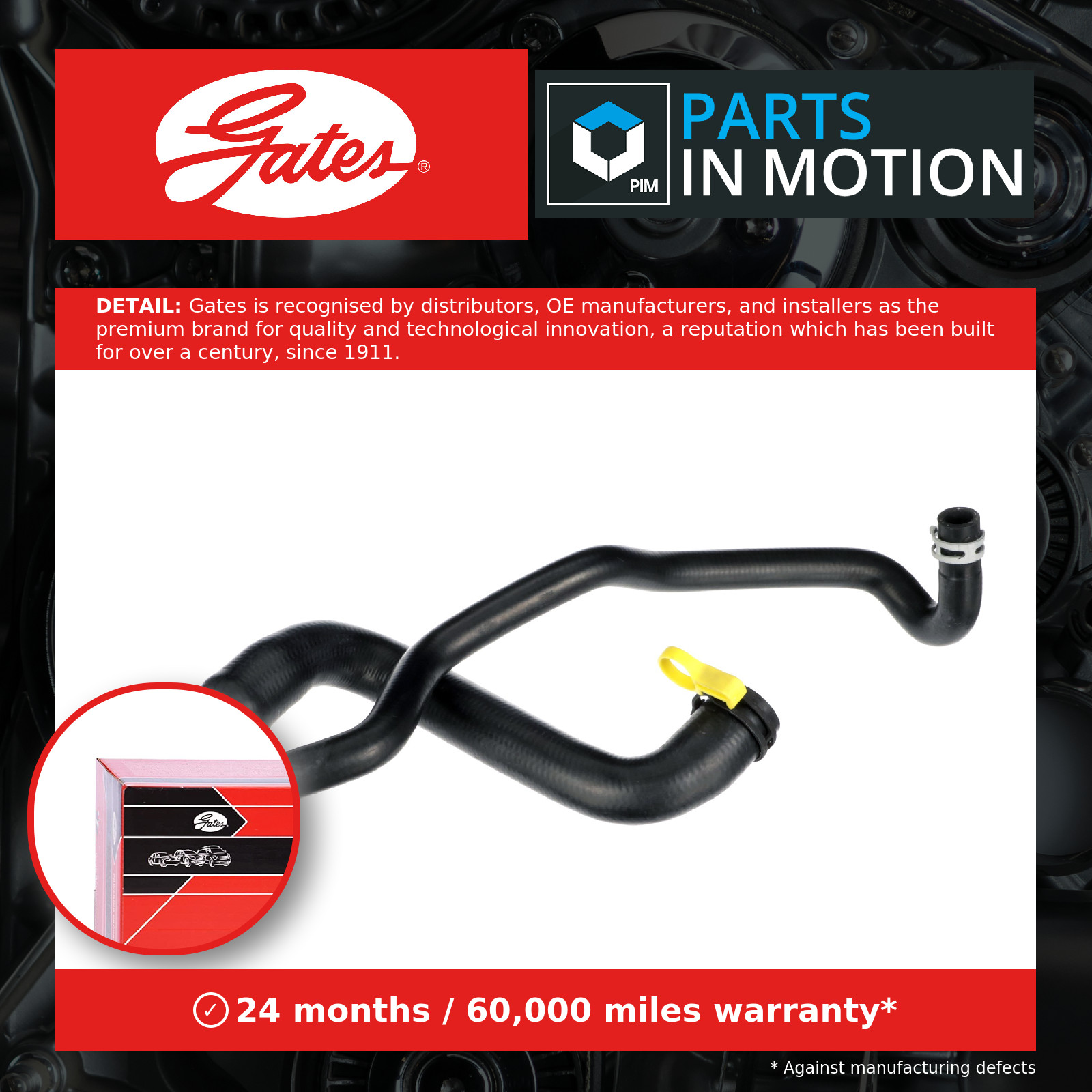 Upper GATES-OE 05-4289 Radiator Hose for MINI - Image 5