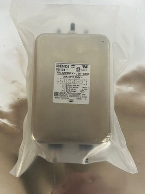 CORCOM 30EMC6 F8131 POWER LINE FILTER, 30A, 120/250 V,  NEW