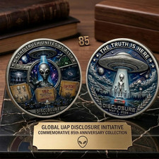 UFO Disclosure May 8 2026 Commemorative Coin CB0867