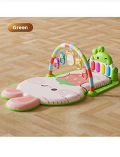 Baby Activity Center Pedal Piano Music Fitness Mat Green 0-12 Months