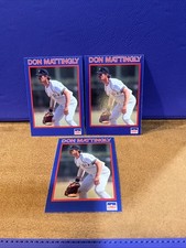 1990 Starline Long John Silver's Don Mattingly #28 3x Yankees