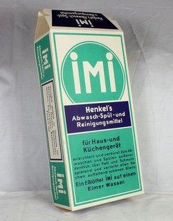 alte große Schaupackung IMI