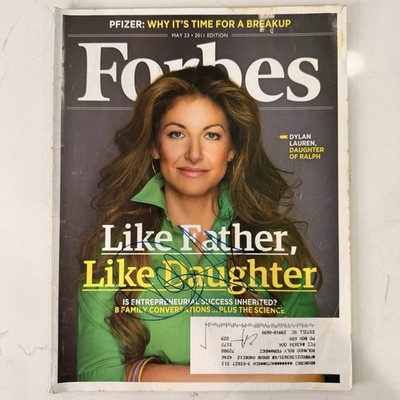 Forbes May 23 2011 Like Father Like Daughter Dylan Lauren Magazine