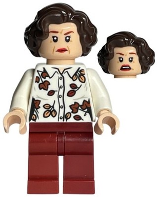 Lego Petunia Dursley - White Blouse, Red Lips-hp217