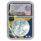 2021-(W) 1oz .999 Silver Eagle MS69 NGC Cadet Holder Type 2 Early Release