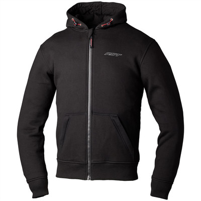 RST Urban Black City Urban Full Zip Armoured Hoodie