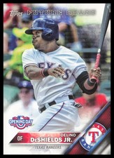2016 Topps Opening Day #OD-82 Delino DeShields Jr. Texas Rangers Baseball Card